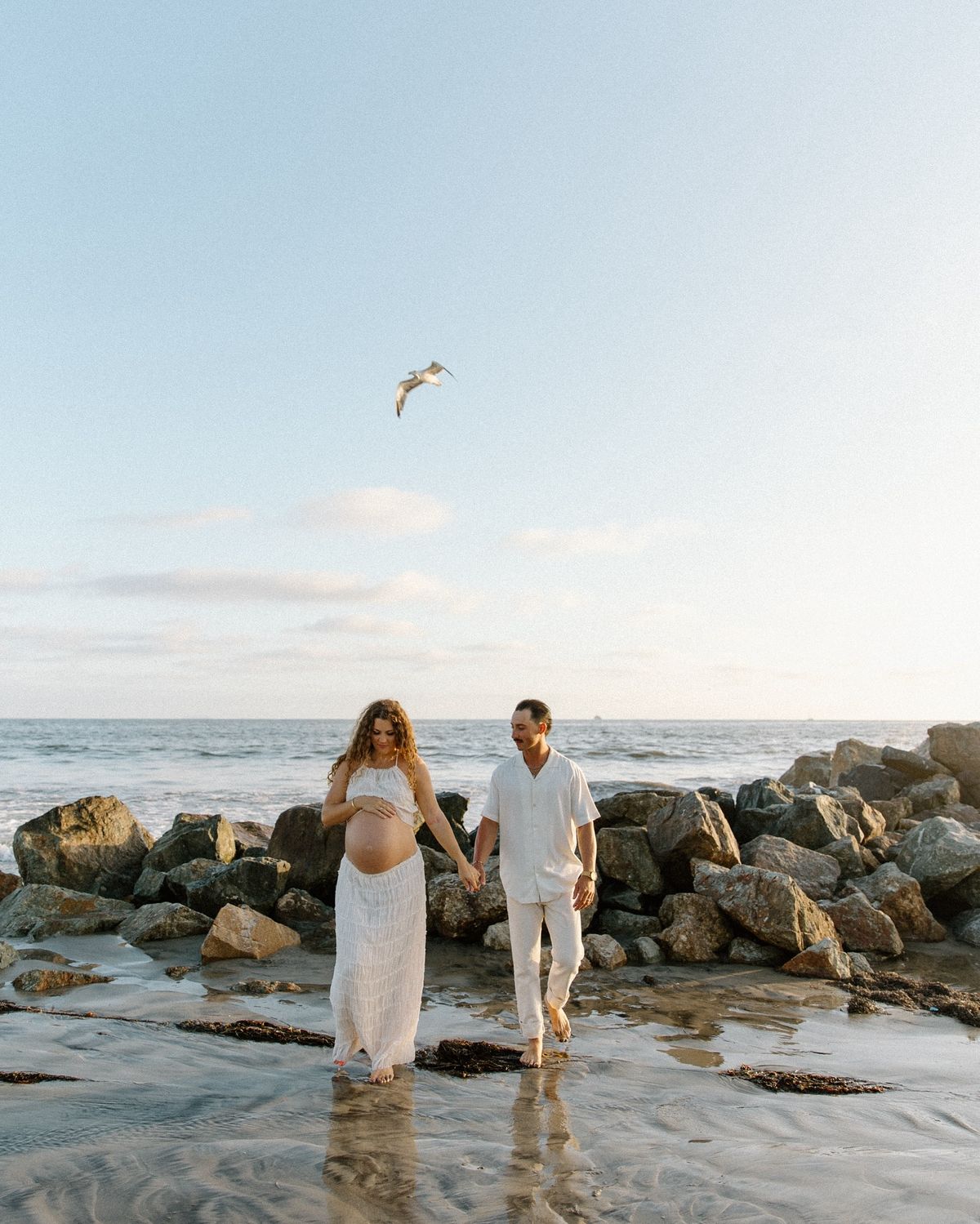 Photographe grossesse & couple sur la Côte d'Azur